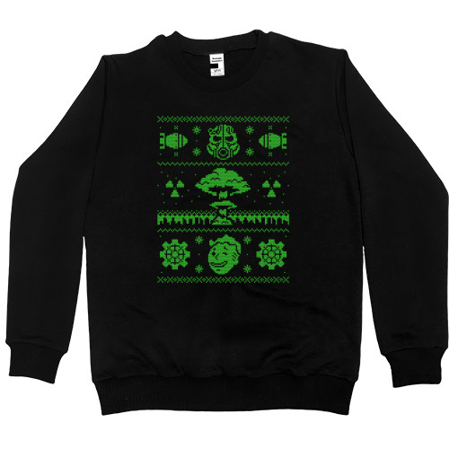 Women's Premium Sweatshirt - Новогодний Fallout - Mfest