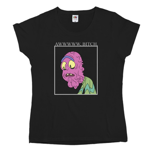 Women's T-shirt Fruit of the loom - Scary Terry (Rick and Morty) - Mfest