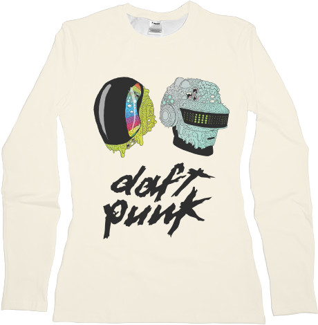 Women's Longsleeve Shirt 3D - daft Punk [1] - Mfest