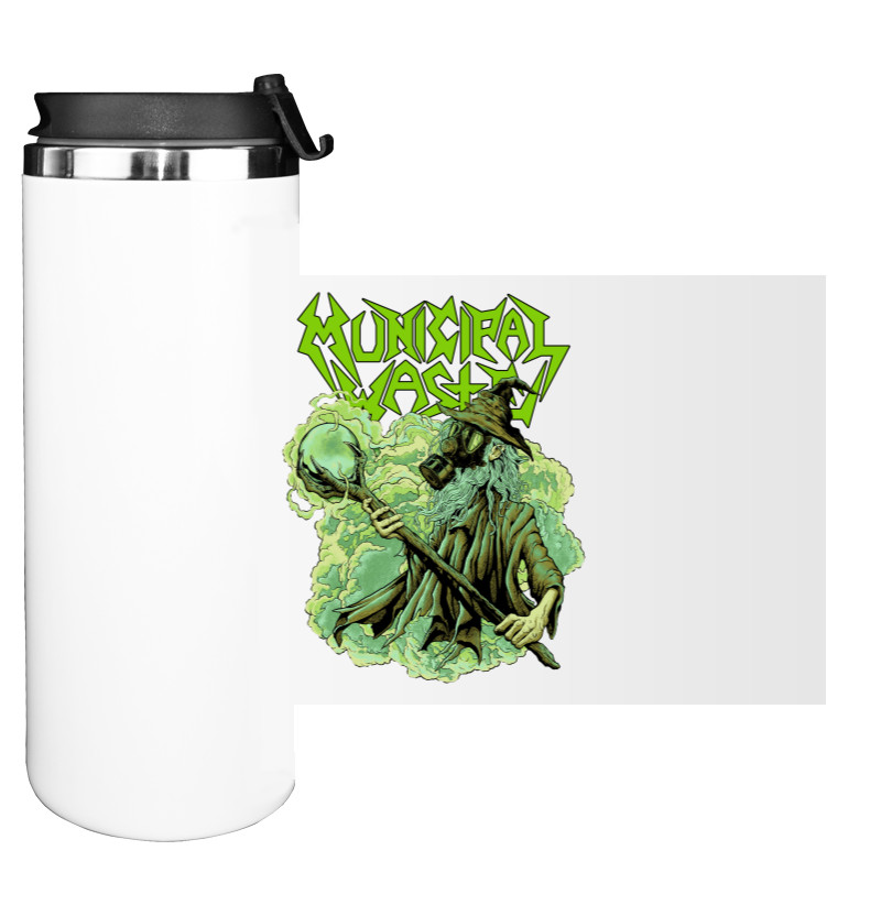 Water Bottle on Tumbler - Municipal Waste 2 - Mfest