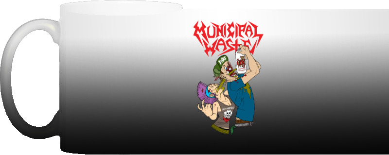 Чашка Хамелеон - Municipal Waste 1 - Mfest