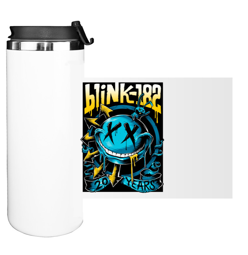 Water Bottle on Tumbler - BLINK-182 [20] - Mfest