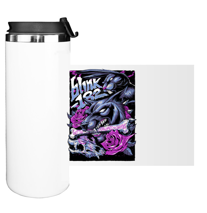 Water Bottle on Tumbler - BLINK-182 [19] - Mfest