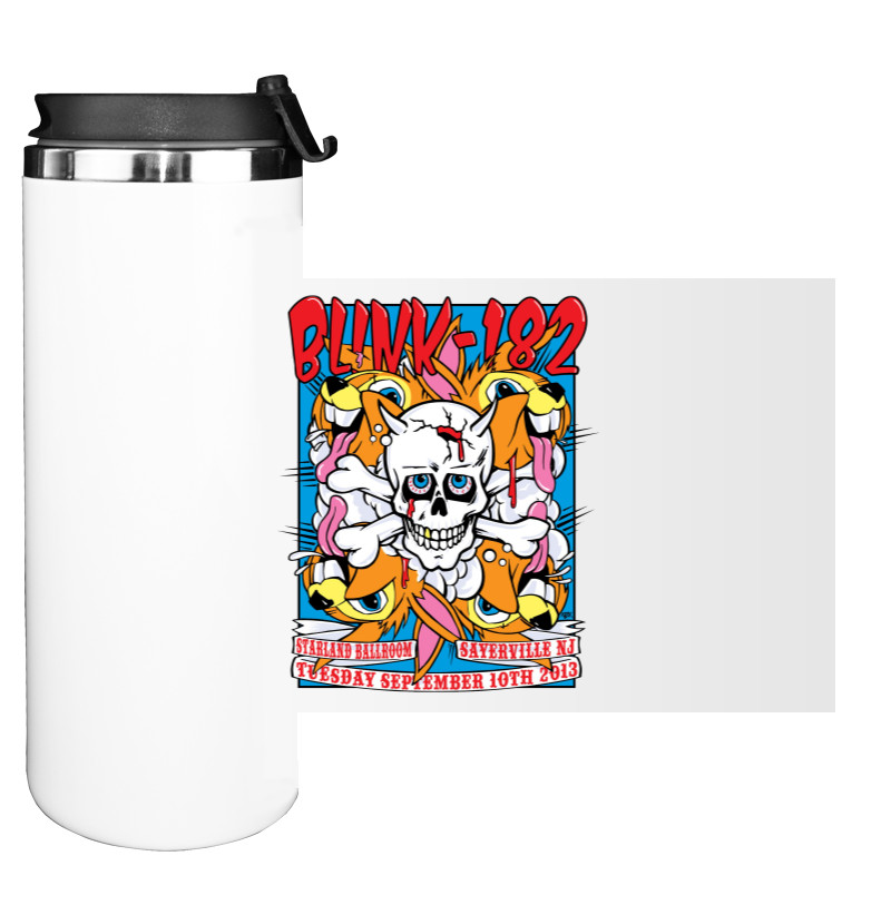 Water Bottle on Tumbler - BLINK-182 [17] - Mfest