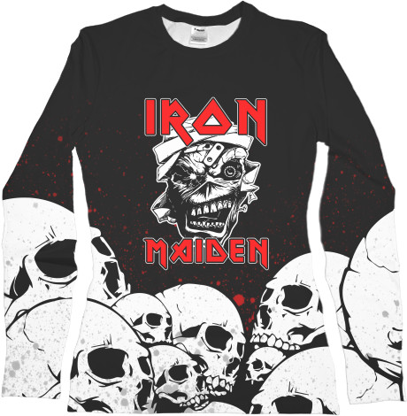 Women's Longsleeve Shirt 3D - IRON MAIDEN [10] - Mfest