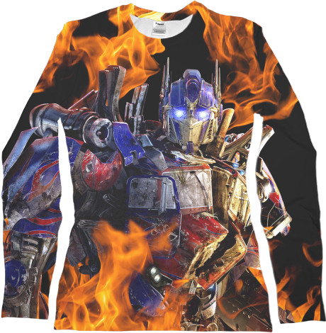 Women's Longsleeve Shirt 3D - Transformers [2] - Mfest