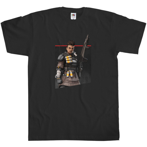 Men's T-Shirt Fruit of the loom - Apex Legends Бангалор - Mfest