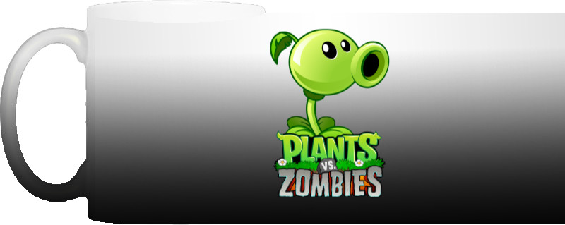 Чашка Хамелеон - Plants vs Zombies - Mfest