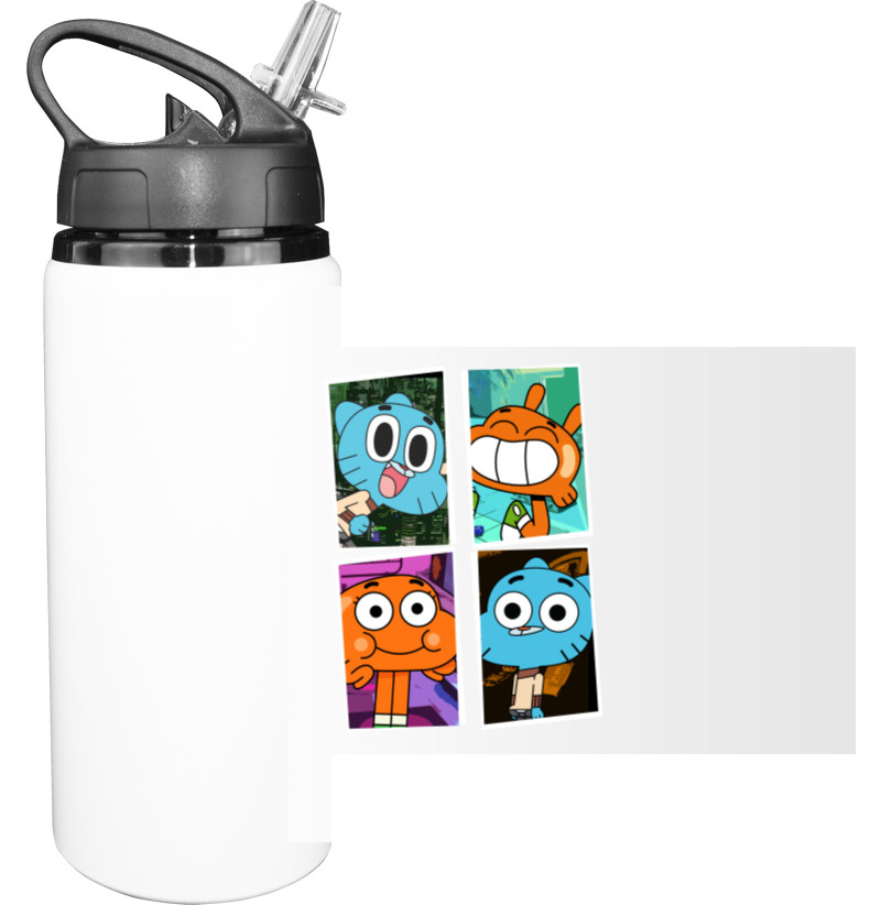 Sport Water Bottle - The Amazing World of Gumball [6] - Mfest