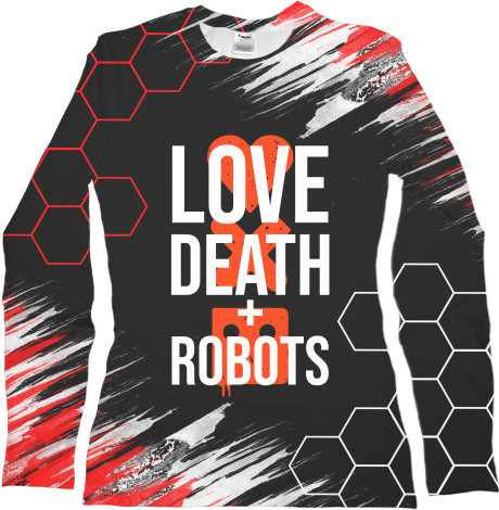 Women's Longsleeve Shirt 3D - Love Death and Robots 6 - Mfest