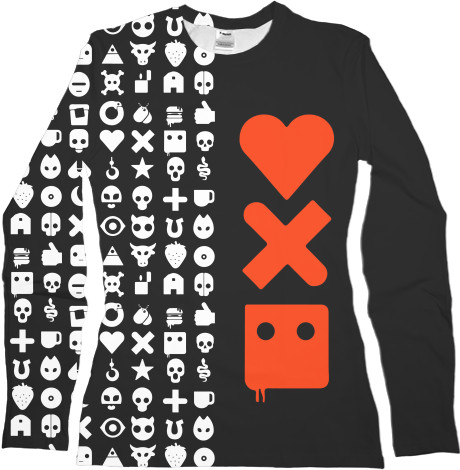 Women's Longsleeve Shirt 3D - Love Death and Robots 7 - Mfest