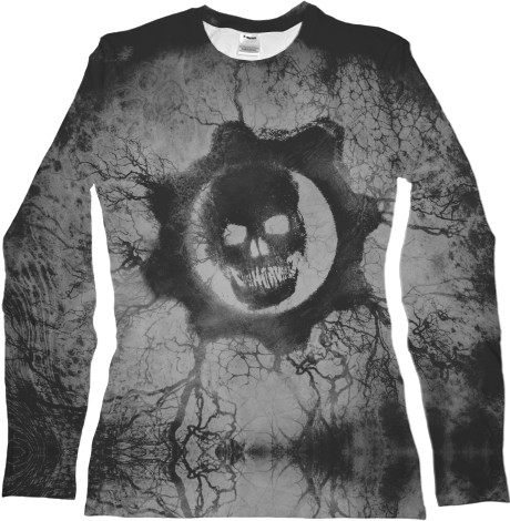 Women's Longsleeve Shirt 3D - Gears of War 10 - Mfest