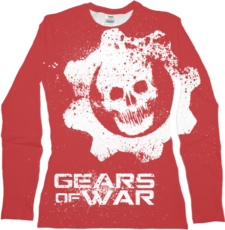 Women's Longsleeve Shirt 3D - Gears of War 15 - Mfest