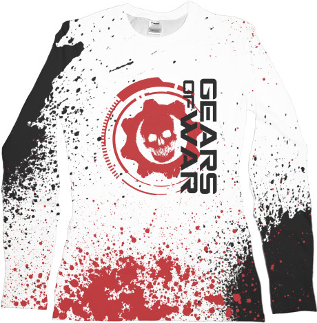 Women's Longsleeve Shirt 3D - Gears of War 16 - Mfest