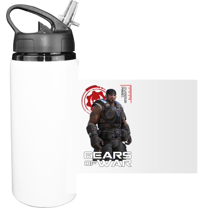 Sport Water Bottle - Gears of War 1 - Mfest