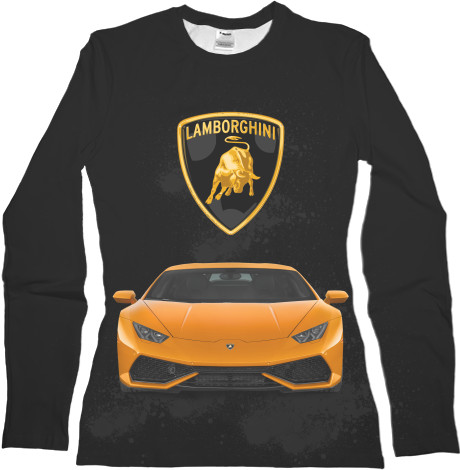 Women's Longsleeve Shirt 3D - Lamborghini [17] - Mfest