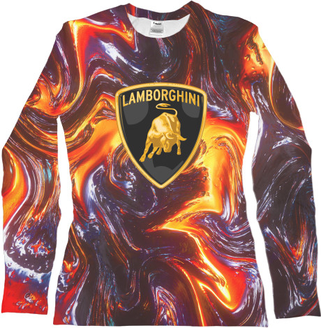 Women's Longsleeve Shirt 3D - Lamborghini [18] - Mfest