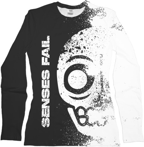 Women's Longsleeve Shirt 3D - SENSES FAIL 7 - Mfest