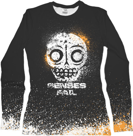 Women's Longsleeve Shirt 3D - SENSES FAIL 8 - Mfest