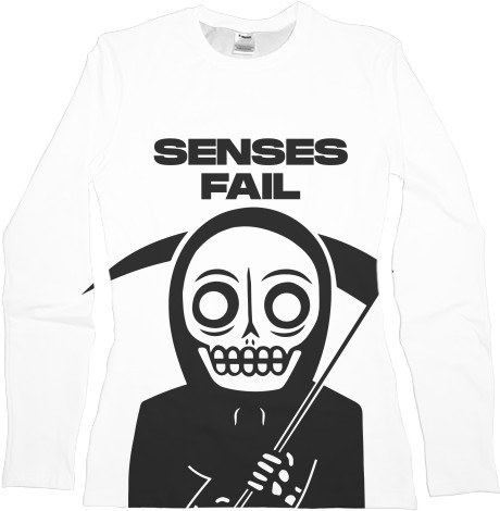 Women's Longsleeve Shirt 3D - SENSES FAIL 9 - Mfest