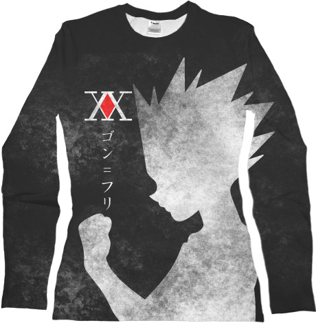 Women's Longsleeve Shirt 3D - Hunter × Hunter [4] - Mfest