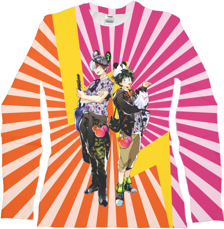 Women's Longsleeve Shirt 3D - My Hero Academia 07 - Mfest