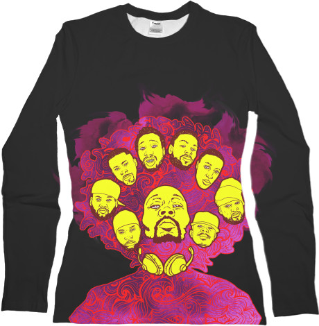 Women's Longsleeve Shirt 3D - Wu-Tang [13] - Mfest