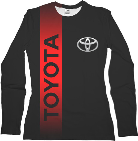 Women's Longsleeve Shirt 3D - Toyota [5] - Mfest