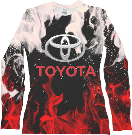 Women's Longsleeve Shirt 3D - Toyota [4] - Mfest