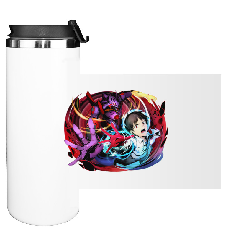 Water Bottle on Tumbler - EVANGELION - Mfest