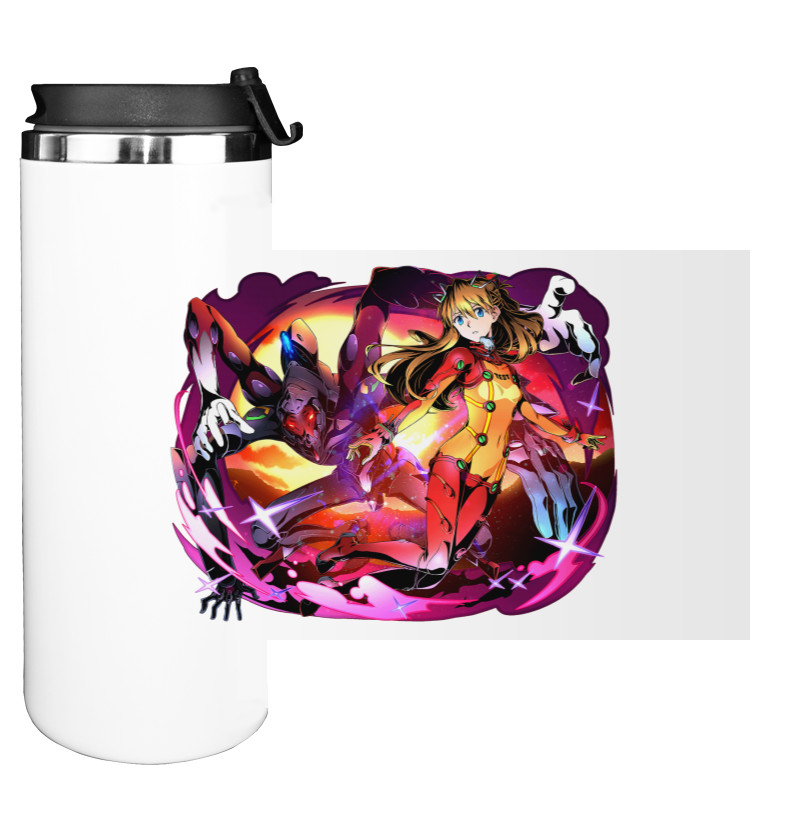 Water Bottle on Tumbler - EVANGELION - Mfest