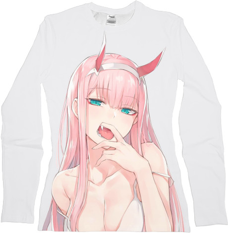 Women's Longsleeve Shirt 3D - Senpai 02 - Mfest