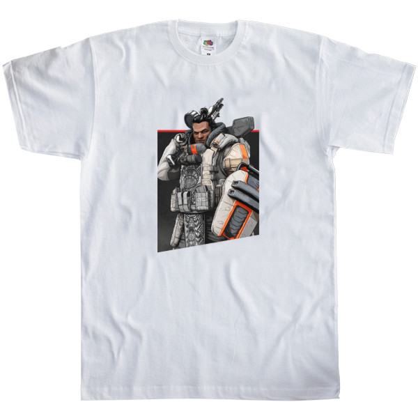 Men's T-Shirt Fruit of the loom - Apex Legends Гибралтар - Mfest