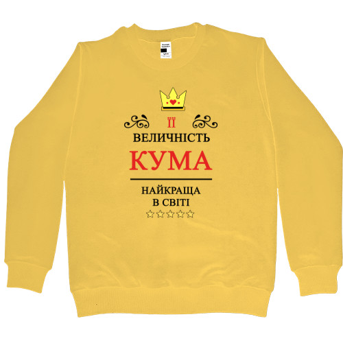 Women's Premium Sweatshirt - Her Majesty Kuma - Mfest