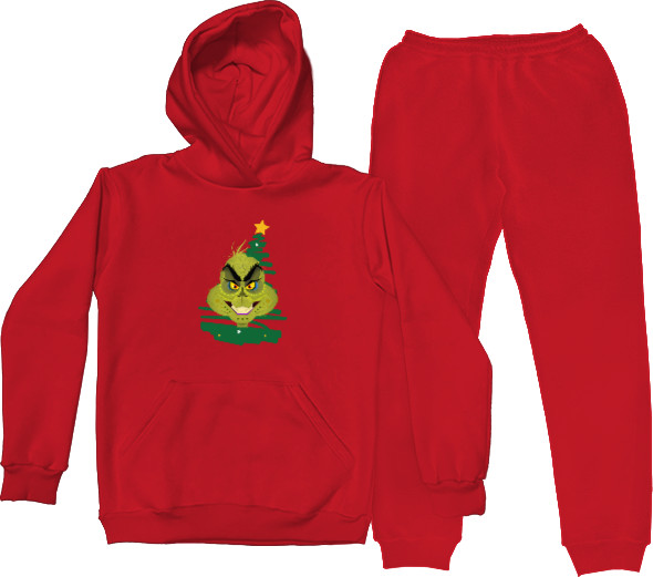 Sports suit for women - Christmas Grinch and his tree - Mfest