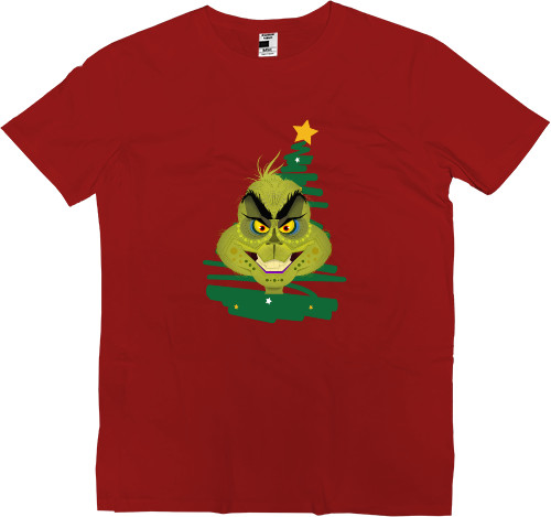 Kids' Premium T-Shirt - Christmas Grinch and his tree - Mfest