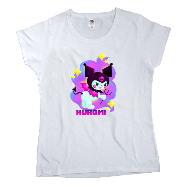 Women's T-shirt Fruit of the loom - KUROMI 8 - Mfest