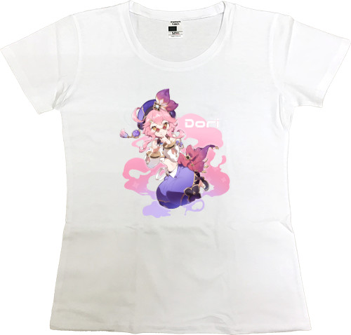 Women's Premium T-Shirt - dori genshin impact 3 - Mfest