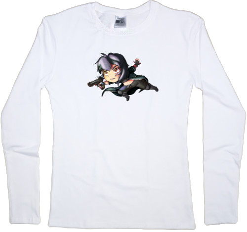 Women's Longsleeve Shirt - Ghost in the Shell 7 - Mfest