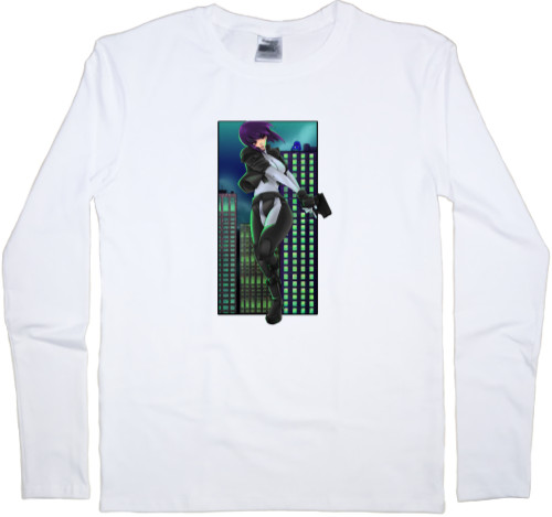 Men's Longsleeve Shirt - Ghost in the Shell 4 - Mfest