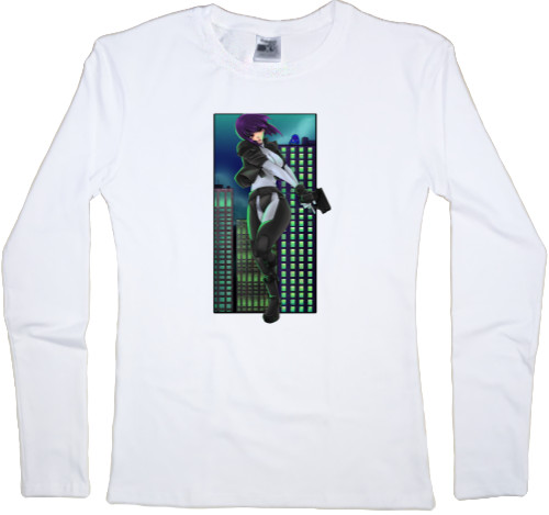 Women's Longsleeve Shirt - Ghost in the Shell 4 - Mfest