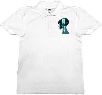 Man's Polo Shirt Fruit of the loom - Ghost in the Shell 3 - Mfest