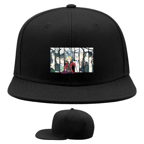 Snapback Baseball Cap - Fullmetal Alchemist 4 - Mfest