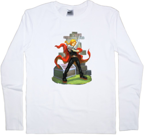 Men's Longsleeve Shirt - Fullmetal Alchemist 3 - Mfest