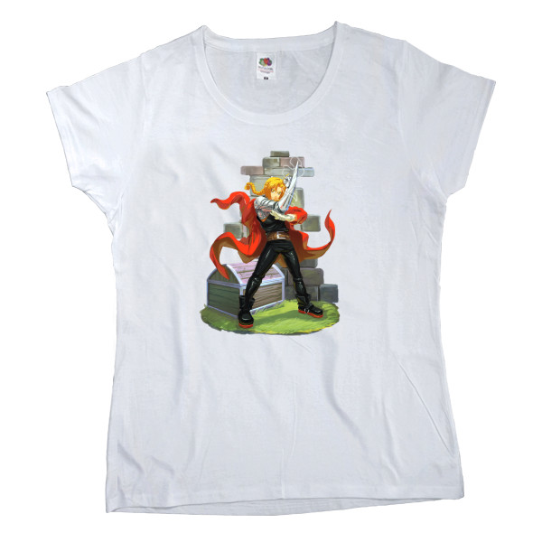 Women's T-shirt Fruit of the loom - Fullmetal Alchemist 3 - Mfest