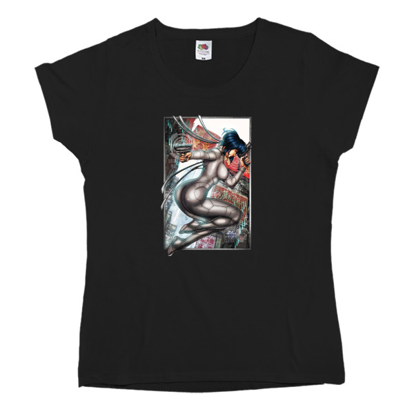 Women's T-shirt Fruit of the loom - Ghost in the Shell 5 - Mfest