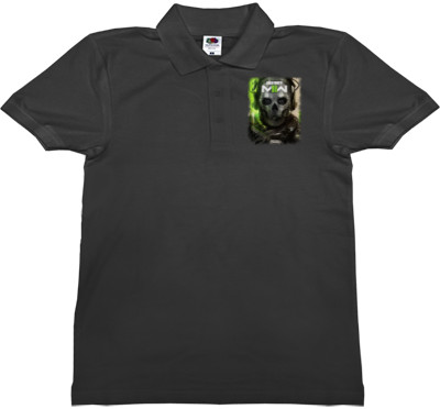 Man's Polo Shirt Fruit of the loom - call of duty mw2 2 - Mfest