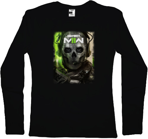 Women's Longsleeve Shirt - call of duty mw2 2 - Mfest