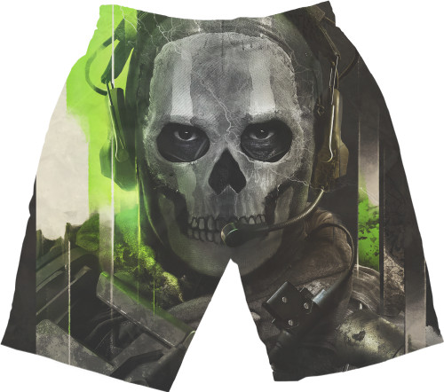 Kids' Shorts 3D - call of duty mw2 - Mfest