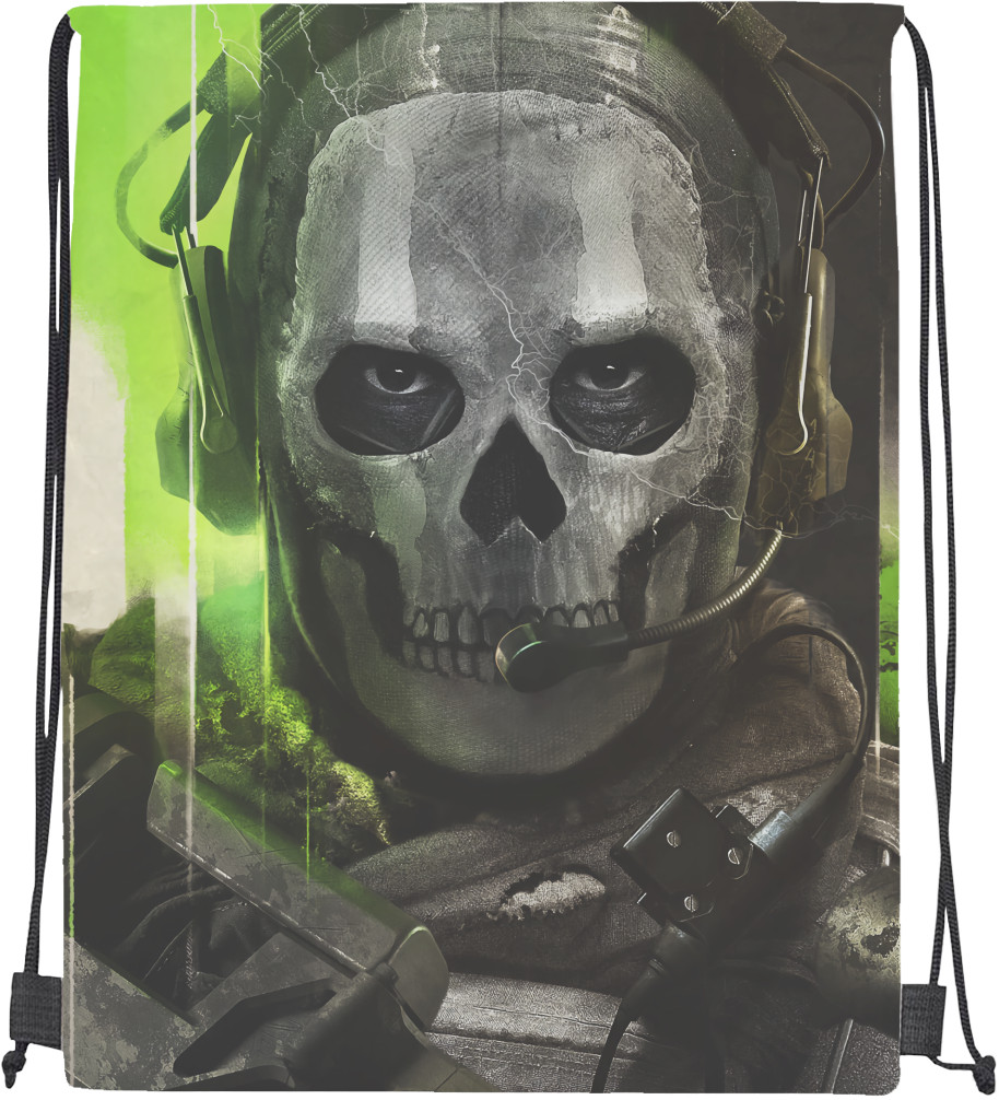 Drawstring Bag - call of duty mw2 - Mfest